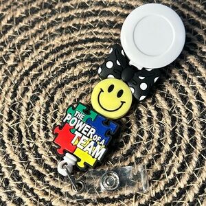 Autism Awareness Badge Reel